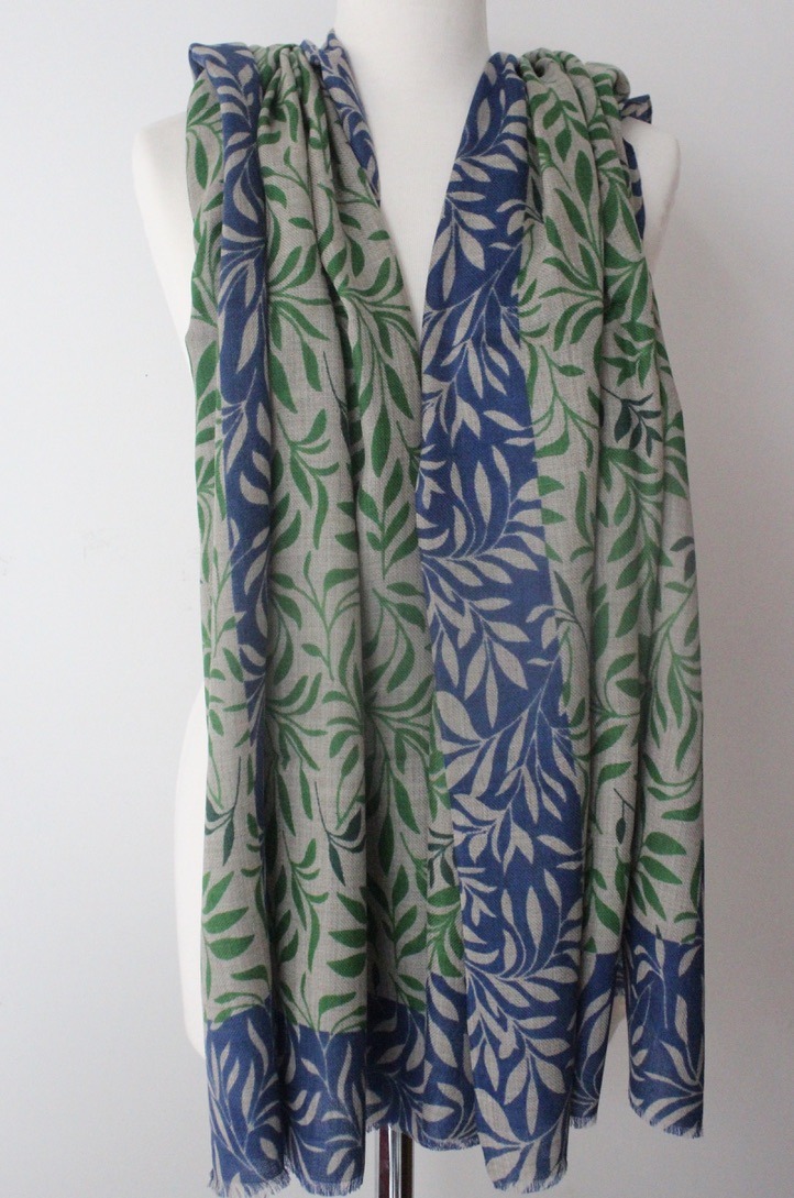 olive leaf TD green dark green royal blue S071D