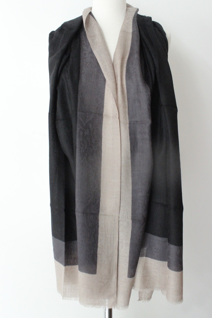 Damast TD black grey S072L