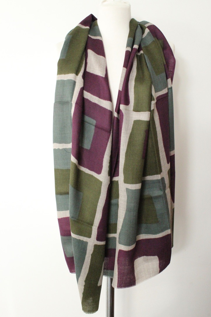 New cube TD violet olive green seagreen S081H